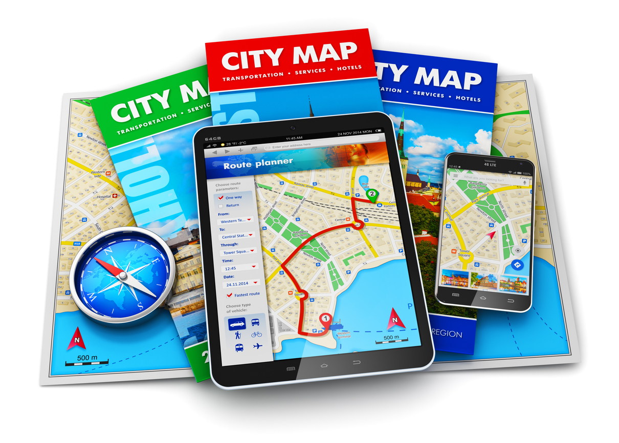 Mapas Impresos y Digitales